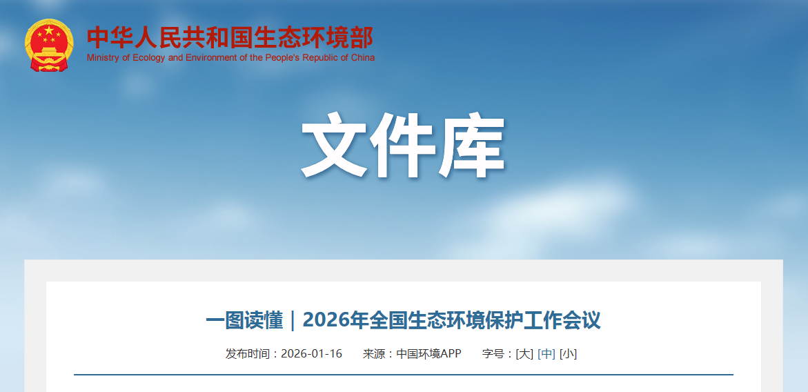 一图读懂｜2026年全国生态环境保护工作会议