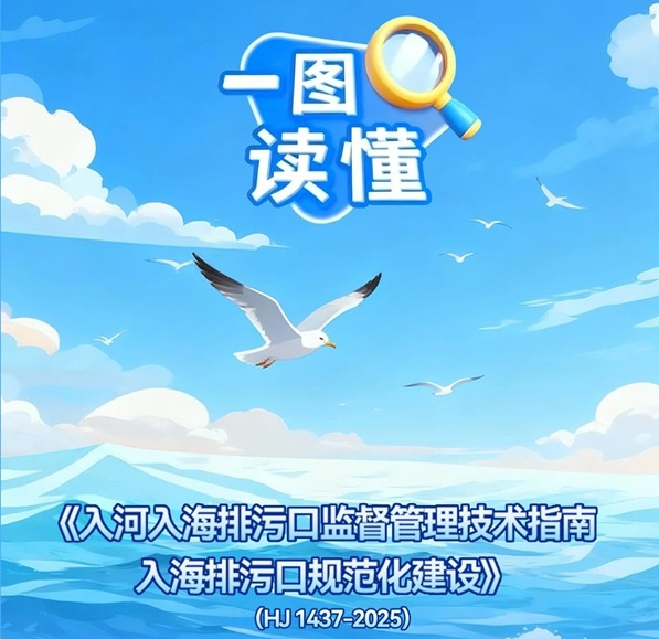 一图读懂 | 《入河入海排污口监督管理技术指南 入海排污口规范化建设》（HJ 1437-2025）