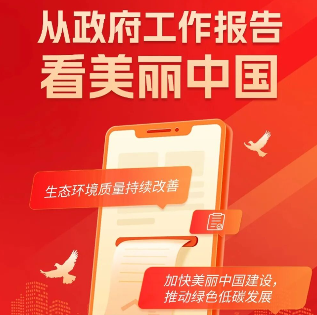 一图读懂 | 从政府工作报告看美丽中国