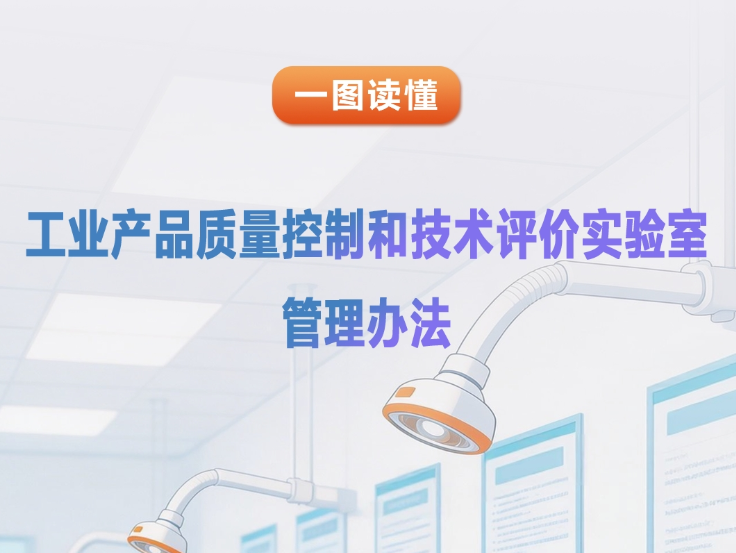 一图读懂《工业产品质量控制和技术评价实验室管理办法（修订）》